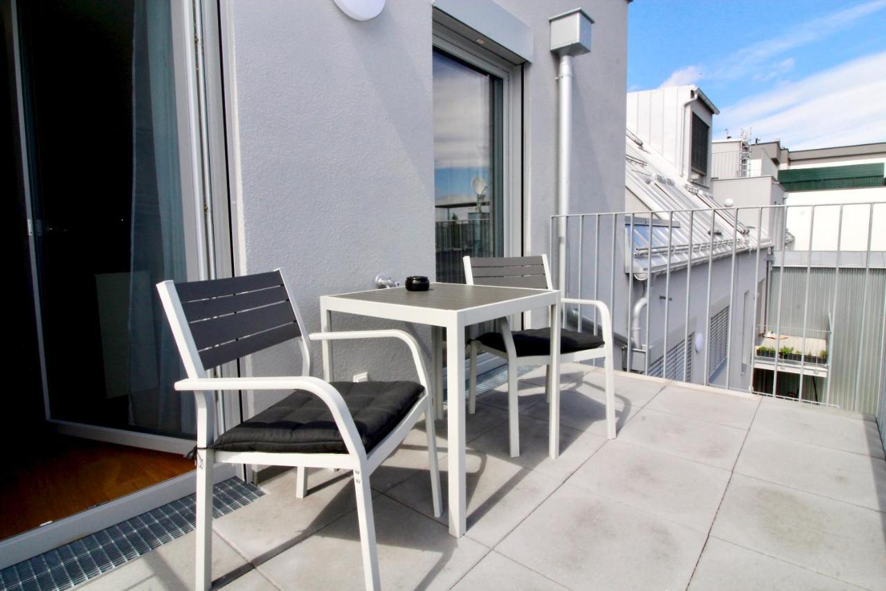 Modern Balcony Apartment With Pool Close To Lake In "Donaustadt" Viyana Dış mekan fotoğraf