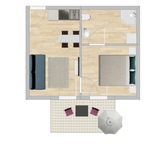 Modern Balcony Apartment With Pool Close To Lake In "Donaustadt" Viyana Dış mekan fotoğraf